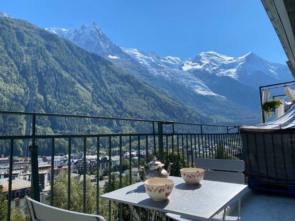 Superbe Appartement A Chamonix Avec Balcon Et Vue Mont-Blanc - Fr-1-343-209 Exterior foto